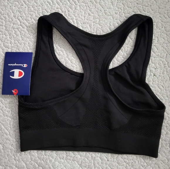 Champion Black Sports Bra Intimates & Sleepwear - Picture 2 of 2